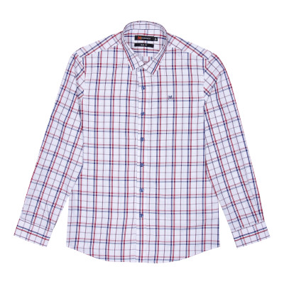 Áo sơ mi nam tay dài form ôm slim fit Khatoco A1MD468S1-CNCR291-2502-D