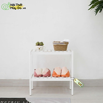 Kệ Để Dép Đa Năng - Bench 2F - Màu Trắng - Thiết Kế 2 Tầng - Kiểu Dáng Hiện Đại - Có 3 Kích Thước Để Lựa Chọn