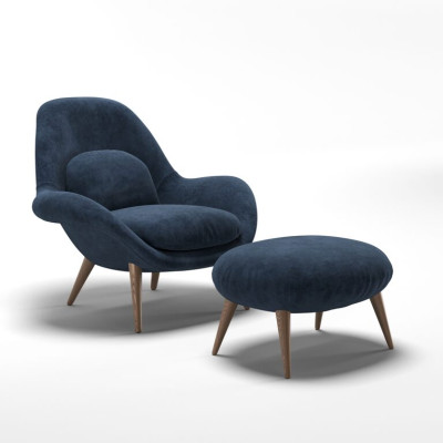 Ghế Thư Giản Phòng Ngủ Swoon Tundo Ngang 90 x 83,5 x 88,5 cm