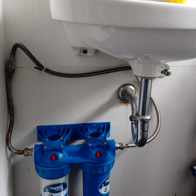 Bộ lọc nước sinh hoạt nhiễm phèn Partek series P1020-2PRS-H cao cấp - hàng chính hãng