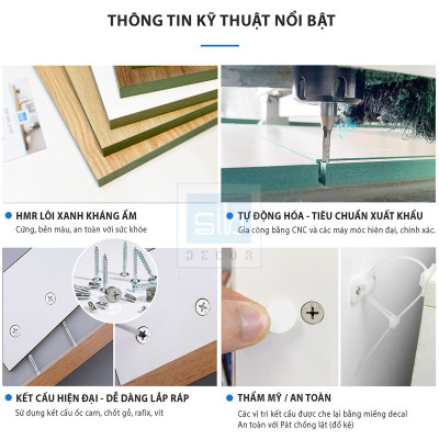 Kệ Sách Gỗ Để Sàn Cao Cấp Với Thiết Kế Cách Điệu Hình Cánh Cung Hiện Đại SIB Decor KS309