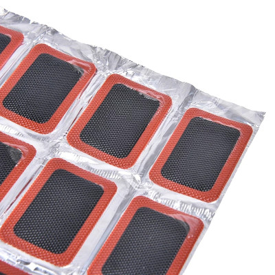 48 Miếng Vá Săm Xe Đạp RS-480 33x25mm (miếng dán vuông) kèm lọ keo vá - Mai Lee