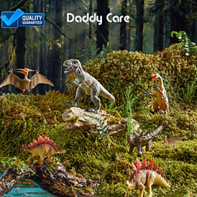 Mô hình khủng long mini cao su mềm 24 con Mideer Dinosaur Toys Set, jurassic world  T-rex spinosaurus