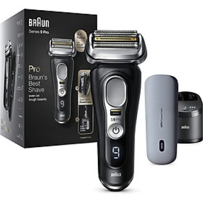 MÁY CẠO RÂU BRAUN SERIES 9 PRO 9470CC NOIR Hàng Chinh Hãng