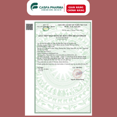 Combo Canxi Hữu Cơ cho Bé + BỔ MAU HEMATOL TW Hanopharco