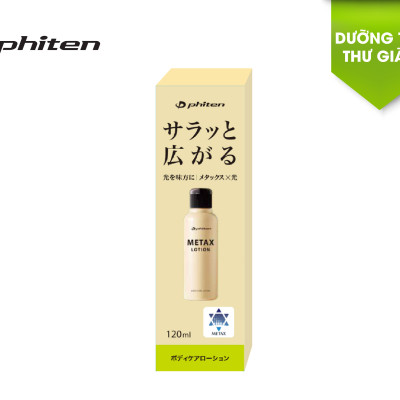 Dưỡng thể thư giãn Phiten Metax Lotion B 120ml