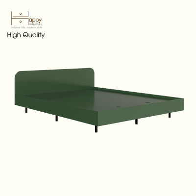 HAPPY FURNITURE , Giường ngủ chân sắt -  SISEEL , GNG_170 GNG_171 GNG_172 GNG_173 , 203cm x 29cm