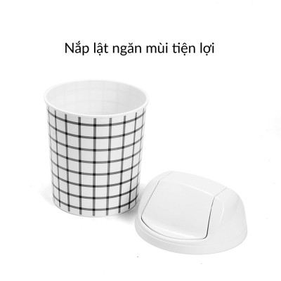 Thùng nhựa đựng rác 20x20x27.5cm