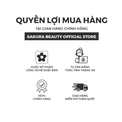 Serum dưỡng trắng da chống lão hóa tinh chất nhau thai cừu Sakura Placenta COQ10 serum xuất xứ Nhật Bản 40 viên