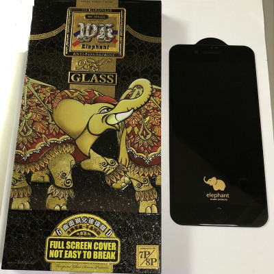 Miếng dán Cường Lực dành cho iPhone X/XS  WK Elephant 3D Bảo Vệ Toàn Diện - Siêu cứng ; Chống bám vân tay  - Hàng chính hãng