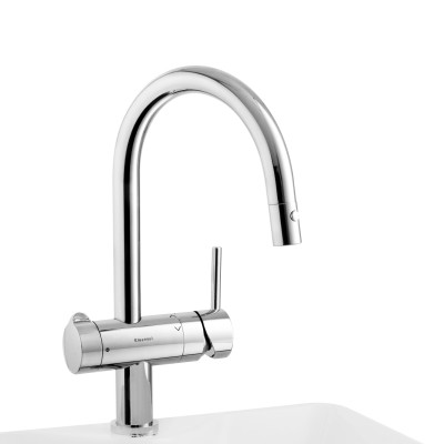 Thiết Bị Lọc Nước Tích Hợp Dưới Bồn Rửa Mitsubishi Cleansui EU201 Linh Hoạt 3 Chế Độ Nước, Công Suất Lọc 8000 Lít, Không Dùng Điện, Không Nước Thải - Hàng Chính Hãng