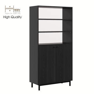 [Happy Home Furniture] CATY  , Kệ sách 6 tầng - chân sắt ,  90cm x 40cm x 180cm (DxRxC), KSA_017