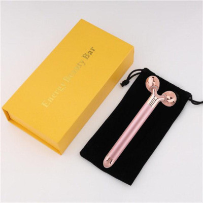 Máy massage mặt 2 bi lăn, cây lăn mặt nâng cơ trẻ hóa làn da, chống nhăn chống nếp (có hàng sẵn) Loại I (Đã có Sẵn Pin)