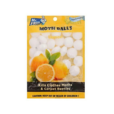 Gói 30 Viên Băng Phiến Để Tủ Quần Áo Long Não Thơm Đuổi Côn Trùng Gián Chuột Kiến Hiệu Quả HƯƠNG CHANH