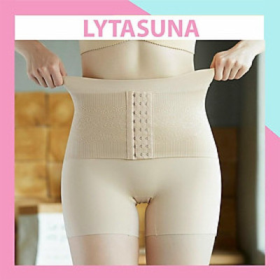 Quần Lót Nữ Su Váy Móc Cài Trước Gen Nịt Bụng Cạp Cao Thon Gọn Co Giãn Ôm Dáng QG08