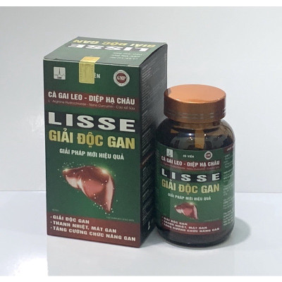 Lisse giải độc gan - hộp 45 viên