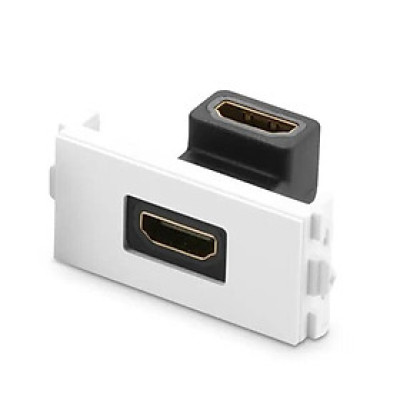 Ugreen UG20318MM113TK Màu Đen Mặt nạ HDMI âm tường gập 90 độ cao cấp - HÀNG CHÍNH HÃNG