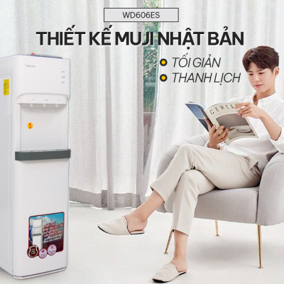 Cây nước nóng lạnh bình âm Fujihome , máy nước uống nóng lạnh bình hút tự ngắt tiết kiệm điện- Hàng chính hãng