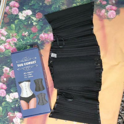 Đai nịt bụng Corset (gen siết giảm eo) 24 xương thép đơn Italy