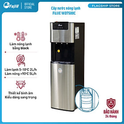 Cây nước nóng lạnh bình âm cao cấp FujiE WD7500C - Hàng chính hãng