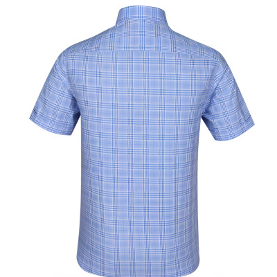 Áo sơ mi nam tay ngắn form suông vạt ngang Khatoco A1MN468T2-CNCR087-2409-N