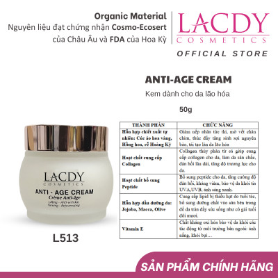 Kem dành cho da lão hoá - L513 ANTI-AGE CREAM 50g 