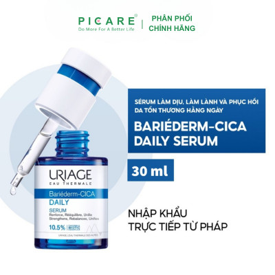 Serum Làm Dịu, Làm Lành Và Phục Hồi Da Tổn Thương Hằng Ngày Uriage Bariéderm-Cica Daily Serum 30ml