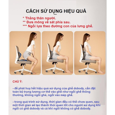 Ghế Công Thái Học Điều Chỉnh Tư Thế Dành Cho Bé, Ghế Chống Gù Lưng
