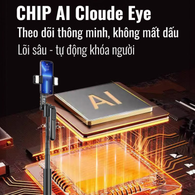 Gậy Quay Video MP19-S thông minh,chụp ảnh, livestream, kim loại bền bỉ, gimbal 360 dõi theo, nâng cấp, hàng chính hãng