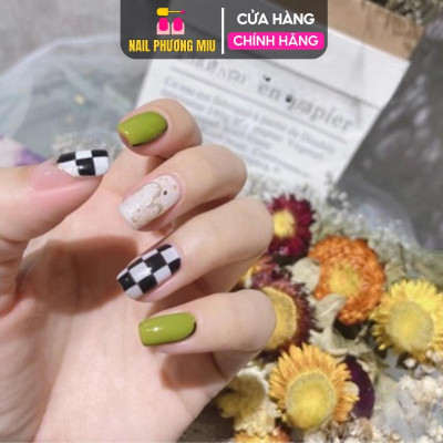 Sơn Gel Lẻ Màu Xanh Bơ XEIJAYI Popular Color Làm Nail, Sơn Xanh Mùa Hè Cao Cấp Chai 15ml Cỏ Úa Bền Màu Nữ Women