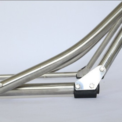 Bộ võng xếp BAN MAI: khung inox VIP và lưới mềm dày 99 ( Giao màu ngẫu nhiên )