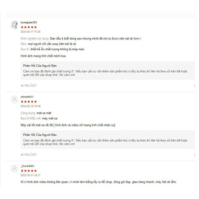 Massage mắt bốn đầu thay thế mini cầm tay (xả kho)