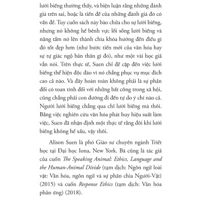 Triết Lí Của Người Lười Biếng