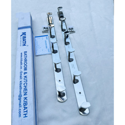 Móc Áo Kibath Hình Kim Cương Dài 50cm và 60cm Inox 304 KB-422