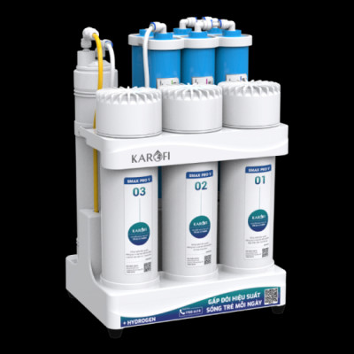 Máy lọc nước RO Karofi KAQ-U03 Pro - Hàng chính hãng