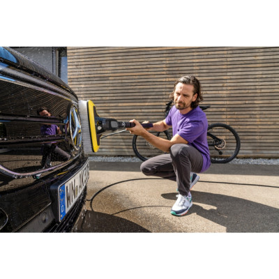 Bàn chải đa năng 3 trong 1 WB 7 Plus Karcher: kết hợp với máy phun rửa áp lực cao Karcher để làm sạch xe hơi, xe máy - Hàng Chính Hãng