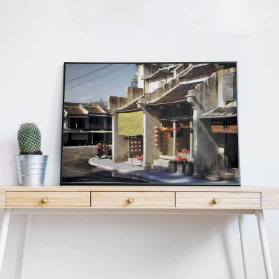 Tranh treo tường phong cảnh Hà Nội xưa - HNX010