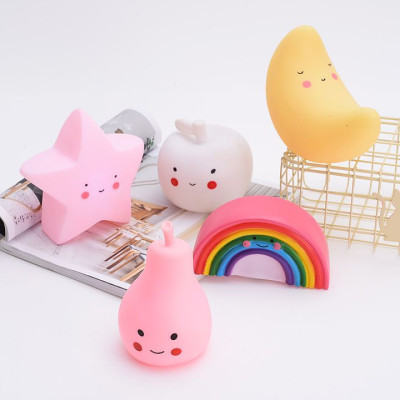 Đèn ngủ nhiều hình ngộ nghĩnh trang trí phòng (Giao màu ngẫu nhiên) - Henrysa