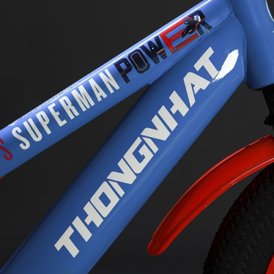 Xe đạp Thống Nhất trẻ em 3 bánh Superman (Dành cho trẻ em 2 - 6 tuổi)