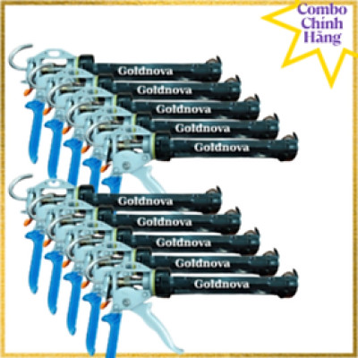 Súng Bơm Keo Goldnova G3-10 Cái; Súng Cao Cấp