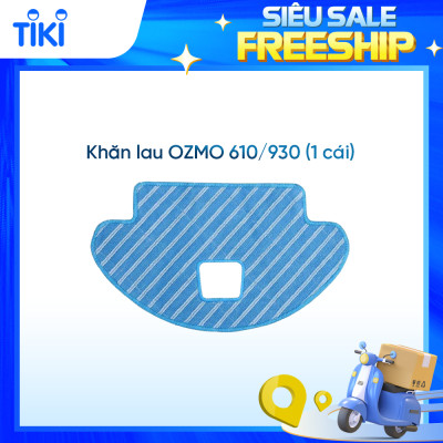 Khăn lau robot Ecovacs deebot ozmo 610/ 930 ( 1 cái ) - Hàng Chính Hãng