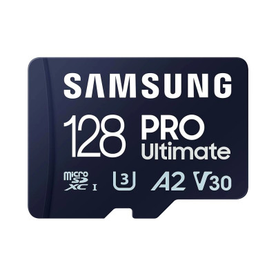 Thẻ nhớ Samsung PRO Ultimate microSDXC UHS-I; Tốc độ đọc/ghi 200MB/s - 130MB/s; tương thích mọi thiết bị Hàng chính hãng