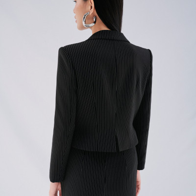 Áo vest dáng ôm ngắn tôn dáng DESI thiết kế cao cấp WHITE CHIC