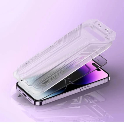 Kính Dán Màn Hình WiWU EASY SQ-005 Tự Lấy Bụi Dùng Cho iPhone - Hàng Chính Hãng