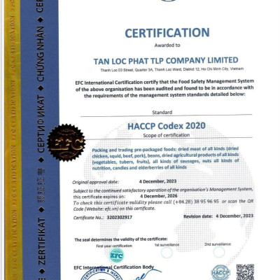 KHÔ BÒ MIẾNG TÂN LỘC PHÁT COMBO 2 BỊCH - MỖI BỊCH 250G