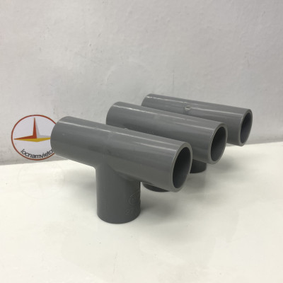 Tê 27 nhựa PVC Bình Minh (Tee) _ T27 ( 10 cái )