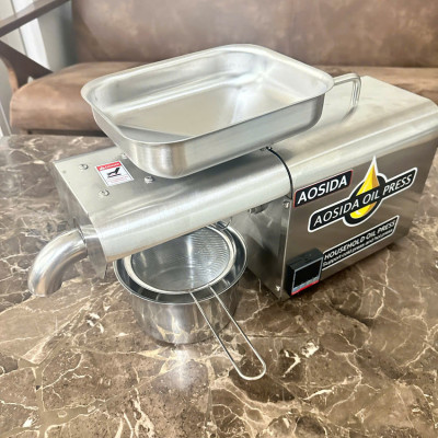 Máy ép dầu thực vật nóng và lạnh dùng trong gia đình thương hiệu Anh Quốc cao cấp AOSIDA A250 - Hàng Chính Hãng