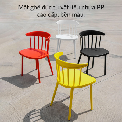 Ghế nhựa đúc Cellene - 395191