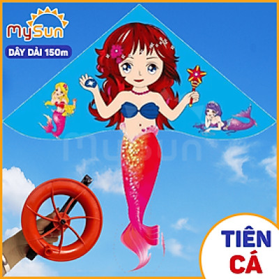 DIỀU siêu nhân người nhện công chúa 1m2 1m6 1m7 2m 3D cho bé trai gái giá rẻ tặng dây thả diều.