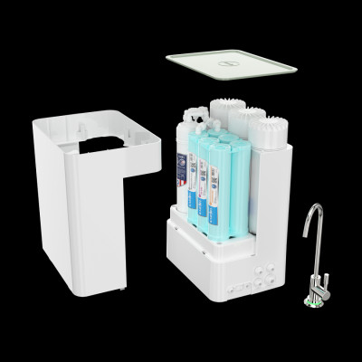 Máy lọc nước Karofi KAQ-U98 tích hợp công nghệ Aiotec - Hàng chính hãng